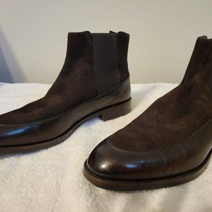 Men Moreschi dress shoes boots size 11